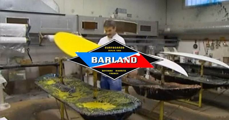 Barland surfboards à Bayonne